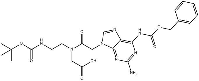 BOC-PNA-D(Z)-OH Structure