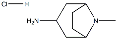 8-아자비시클로[3.2.1]옥탄-3-아민,8-메틸-,염산염(1:1) 구조식 이미지