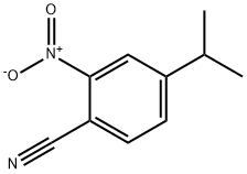 2-Nitro-4-isopropylbenzonitrile Structure