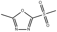 2-Methanesulfonyl-5-Methyl-[1,3,4]Oxadiazole(WX682922) 구조식 이미지
