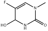 2(1H)-Pyrimidinone,5-fluoro-3,4-dihydro-4-hydroxy-1-methyl-(9CI) 구조식 이미지