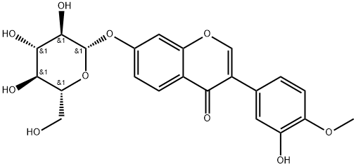 CALYCOSIN 7-O-GLUCOSIDE Structure