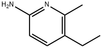 2-피리딘아민,5-에틸-6-메틸-(9CI) 구조식 이미지