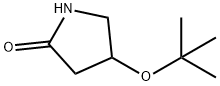 2-Pyrrolidinone,4-(1,1-dimethylethoxy)-(9CI) Structure