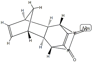 1,4-Ethano-5,8-methanonaphthalene-10,11-dione, 1,4,4a,5,8,8a-hexahydro-, (1R,4S,4aS,5S,8R,8aR)-rel- (9CI) 구조식 이미지