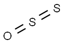 Disulfur monoxide 구조식 이미지