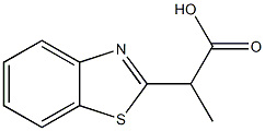 2-Benzothiazoleaceticacid,alpha-methyl-(9CI) Structure