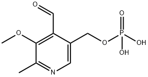 3'-O-methylpyridoxal 5'-phosphate 구조식 이미지