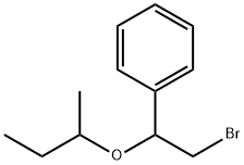 [α-(Bromomethyl)benzyl]sec-butyl ether Structure