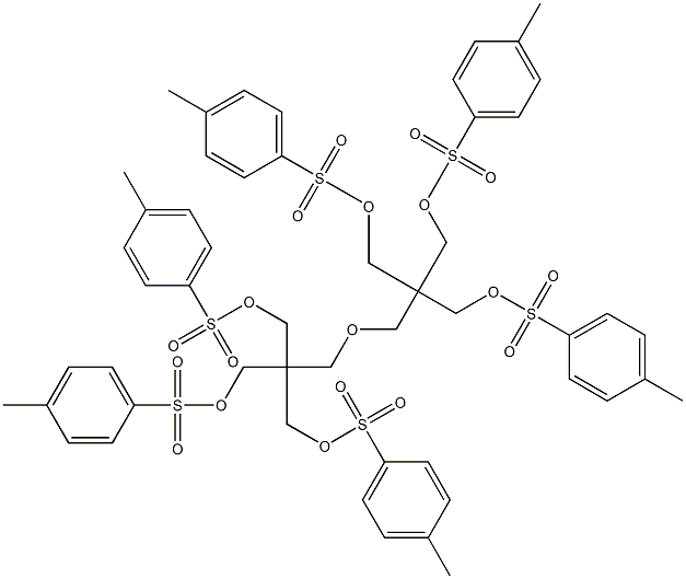 Hexatosylate dipentaerylthritol Structure