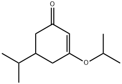 2-Cyclohexen-1-one,3-(1-methylethoxy)-5-(1-methylethyl)-(9CI) 구조식 이미지