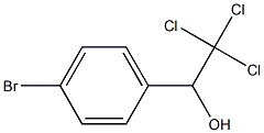 벤젠메탄올,4-broMo-.알파.-(트리클로로메틸)- 구조식 이미지
