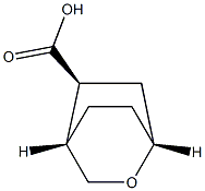 2-Oxabicyclo[2.2.2]octane-5-carboxylicacid,(1R,4S,5S)-rel-(9CI) Structure