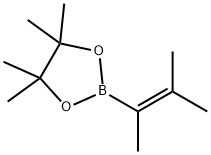 3-메틸-2-부텐-2-일보론산피나콜에스테르 구조식 이미지