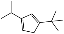 1,3-Cyclopentadiene,1-(1,1-dimethylethyl)-3-(1-methylethyl)-(9CI) Structure