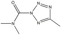 2H-Tetrazole-2-carboxamide,N,N,5-trimethyl-(9CI) Structure