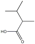 (±)-2,3-dimethylbutyric acid Structure