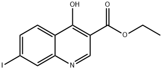 ethyl 4-hydroxy-7-iodoquinoline-3-carboxylate Structure