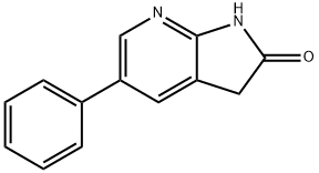 5-phenyl-1H-pyrrolo[2,3-b]pyridin-2(3H)-one 구조식 이미지