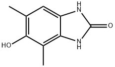 2H-Benzimidazol-2-one,1,3-dihydro-5-hydroxy-4,6-dimethyl-(9CI) Structure
