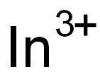 Indium, ion (In3+) Structure