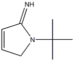 2H-Pyrrol-2-imine,1-(1,1-dimethylethyl)-1,5-dihydro-(9CI) 구조식 이미지