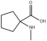 1-(methylamino)cyclopentanecarboxylic acid(SALTDATA: HCl) 구조식 이미지