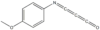 1,2-Propadien-1-one,3-[(4-methoxyphenyl)imino]-(9CI) 구조식 이미지