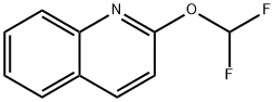 2-(difluoroMethoxy)quinoline 구조식 이미지