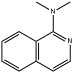 1-이소퀴놀린아민,N,N-디메틸-(9CI) 구조식 이미지