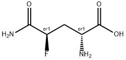D-Glutamine, 4-fluoro-, (4R)-rel- (9CI) Structure