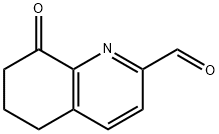 2-Quinolinecarboxaldehyde,5,6,7,8-tetrahydro-8-oxo-(9CI) Structure