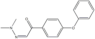 α-(디메틸히드라조노)-4'-페녹시아세토페논 구조식 이미지