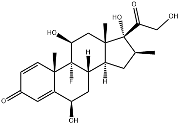 6-hydroxybetamethasone Structure