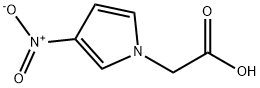 1H-Pyrrole-1-aceticacid,3-nitro-(9CI) Structure