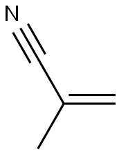 POLYMETHACRYLONITRILE Structure