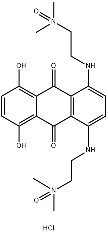 Banoxantrone (dihydrochloride) 구조식 이미지