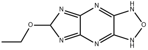 1H-Imidazo[4,5-b][1,2,5]oxadiazolo[3,4-e]pyrazine,6-ethoxy-3,6-dihydro-(9CI) Structure