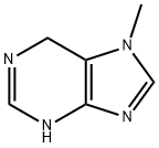 1H-퓨린,6,7-디하이드로-7-메틸-(9CI) 구조식 이미지