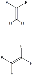 테트라플루오르에텐 중합체 ,함유 1,1-디플루오로에텐 구조식 이미지