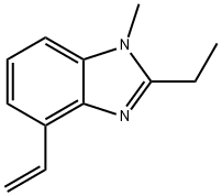 1H-Benzimidazole,4-ethenyl-2-ethyl-1-methyl-(9CI) Structure