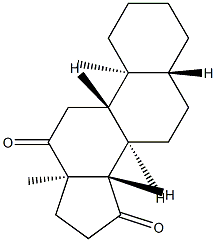 5α-андростан-12,15-дион структурированное изображение