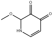 3,4-피리딘디온,1,2-디히드로-2-메톡시-(9CI) 구조식 이미지