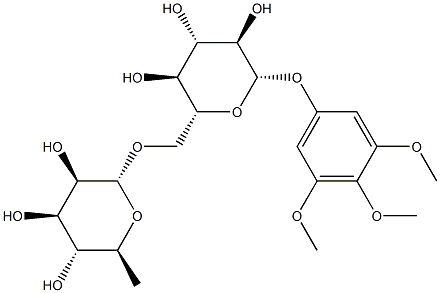 Antiarol rutiside 구조식 이미지