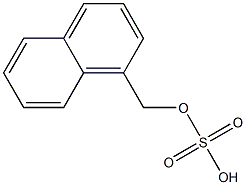 1-menaphthyl sulfate Structure