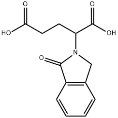 2-Phthalimidino-glutaric acid Structure