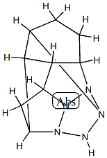 2,4,7-Metheno-3H-2a,3,3a,7b,7c-pentaazapentaleno[2,1,6-hia]indene,octahydro-(9CI) 구조식 이미지