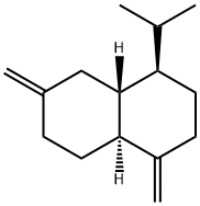 (4R,4aα,8aβ)-Decahydro-1,6-bis(methylene)-4α-isopropylnaphthalene 구조식 이미지