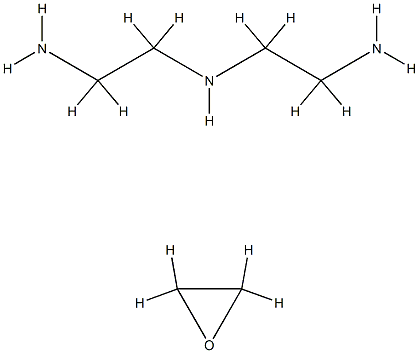1,2-Ethanediamine, N-(2-aminoethyl)-, polymer with oxirane Structure