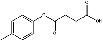 4-(4-methylphenoxy)-4-oxobutanoic acid Structure